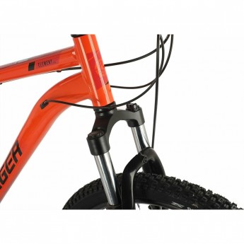 Горный велосипед STINGER CAIMAN 27.5" красный с рамой 20"