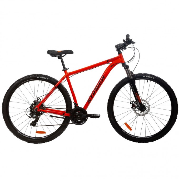 Горный велосипед STINGER ELEMENT EVO 26" красный с рамой 18" 26AHD.ELEMEVO.18RD3 Горный велосипед STINGER ELEMENT EVO 26" красный с рамой 18" 26AHD.ELEMEVO.18RD3