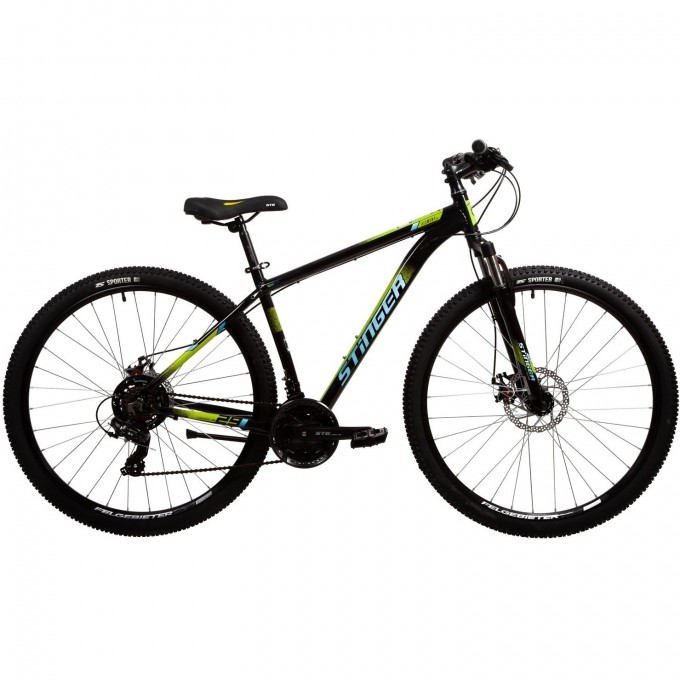 Горный велосипед STINGER ELEMENT EVO 29", рама 22", черный, 2023 29AHD.ELEMEVO.22BK3 Горный велосипед STINGER ELEMENT EVO 29", рама 22", черный, 2023 29AHD.ELEMEVO.22BK3