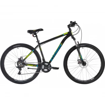Горный велосипед STINGER ELEMENT EVO MS 27" черный с рамой 16" 27AHD.ELEMEVO.16BK10