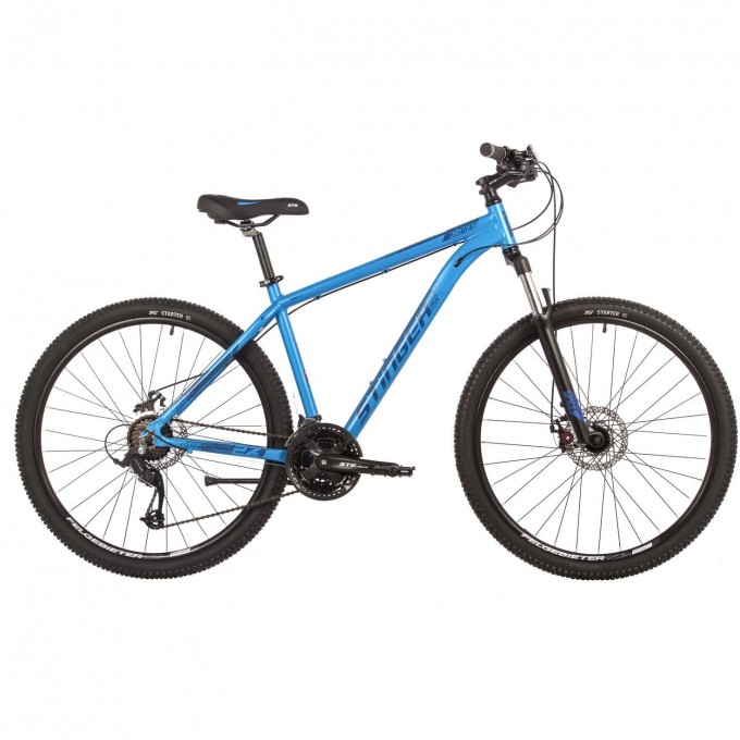 Горный велосипед STINGER ELEMENT EVO SE 27.5" синий с рамой 18" 27AHD.ELEMEVO.18BL22 Горный велосипед STINGER ELEMENT EVO SE 27.5" синий с рамой 18" 27AHD.ELEMEVO.18BL22