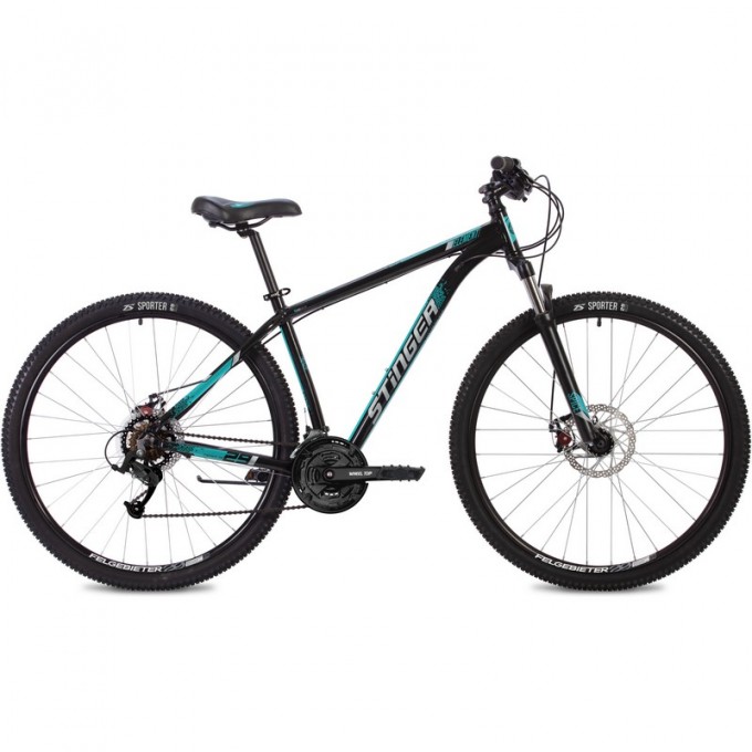 Горный велосипед STINGER ELEMENT EVO SE 29" чёрный с рамой 18" 29AHD.ELEMEVO.18BK22 Горный велосипед STINGER ELEMENT EVO SE 29" чёрный с рамой 18" 29AHD.ELEMEVO.18BK22