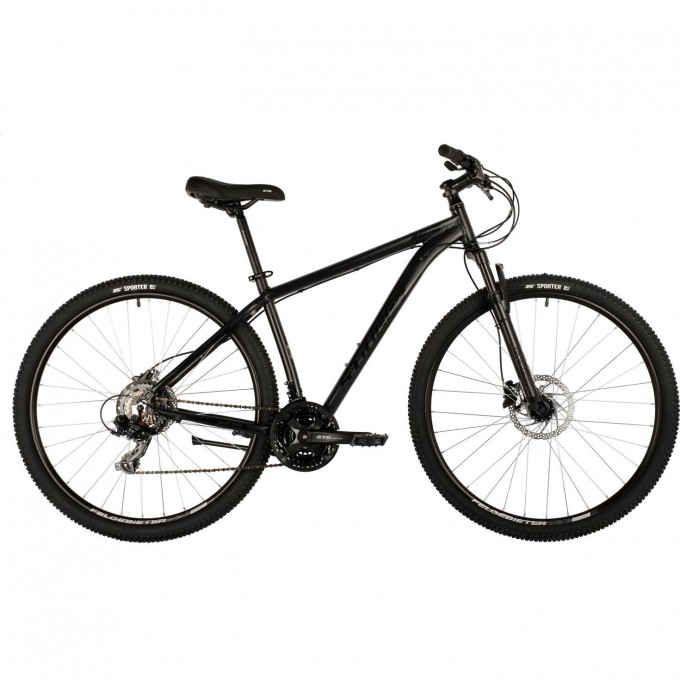 Горный велосипед STINGER ELEMENT PRO 29" черный с рамой 20" 29AHD.ELEMPRO.20BK3 Горный велосипед STINGER ELEMENT PRO 29" черный с рамой 20" 29AHD.ELEMPRO.20BK3