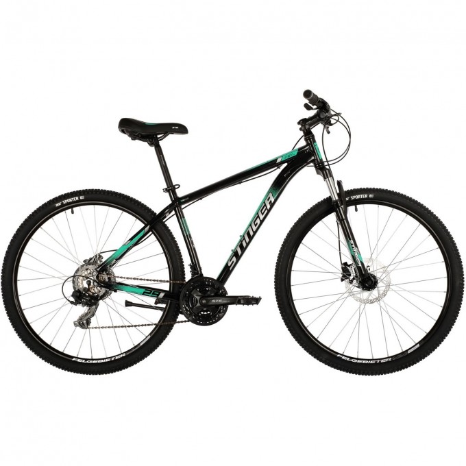 Горный велосипед STINGER ELEMENT PRO 29" зелёный с рамой 20" 29AHD.ELEMPRO.20GN1 Горный велосипед STINGER ELEMENT PRO 29" зелёный с рамой 20" 29AHD.ELEMPRO.20GN1