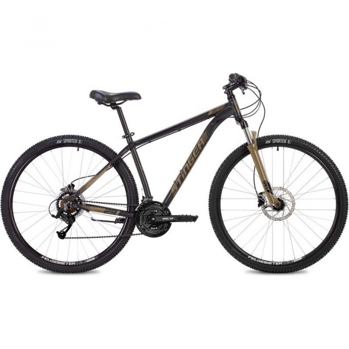 Горный велосипед STINGER ELEMENT PRO SE 26" золотистый с рамой 14" 26AHD.ELEMPRO.14GD22 Горный велосипед STINGER ELEMENT PRO SE 26" золотистый с рамой 14" 26AHD.ELEMPRO.14GD22