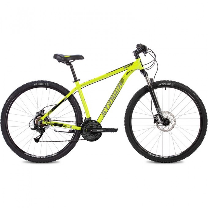 Горный велосипед STINGER ELEMENT PRO SE 29" жёлтый с рамой 18" 29AHD.ELEMPRO.18GN22 Горный велосипед STINGER ELEMENT PRO SE 29" жёлтый с рамой 18" 29AHD.ELEMPRO.18GN22