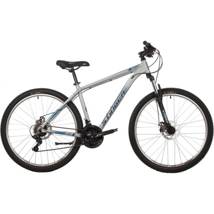 Горный велосипед STINGER ELEMENT STD 27" белый с рамой 16" 27AHD.ELEMSTD.16GR2 Горный велосипед STINGER ELEMENT STD 27" белый с рамой 16" 27AHD.ELEMSTD.16GR2