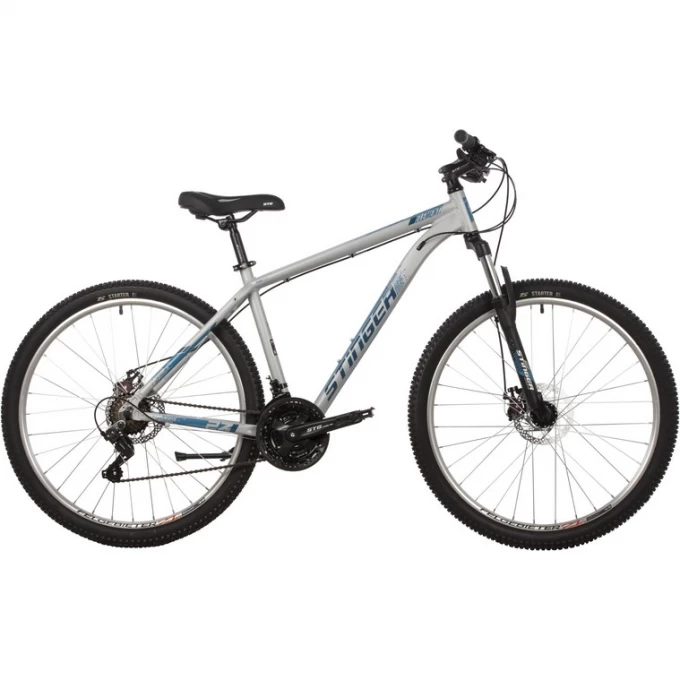 Горный велосипед STINGER ELEMENT STD 27" белый с рамой 20" 27AHD.ELEMSTD.20GR2 Горный велосипед STINGER ELEMENT STD 27" белый с рамой 20" 27AHD.ELEMSTD.20GR2
