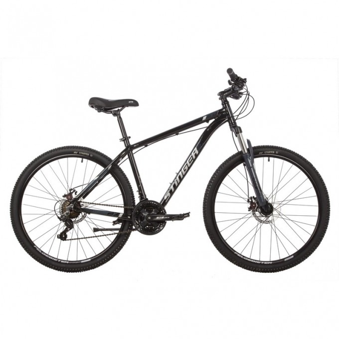 Горный велосипед STINGER ELEMENT STD 27" чёрный с рамой 16" 27AHD.ELEMSTD.16BK2 Горный велосипед STINGER ELEMENT STD 27" чёрный с рамой 16" 27AHD.ELEMSTD.16BK2