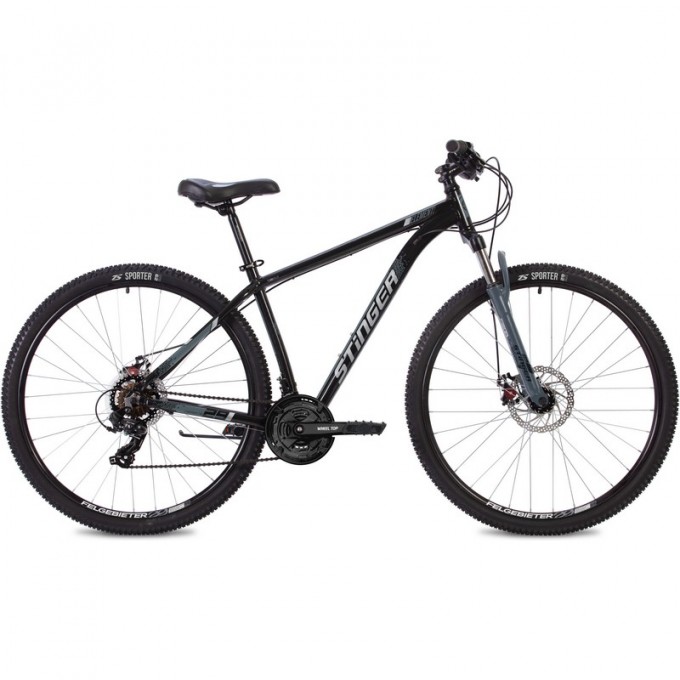 Горный велосипед STINGER ELEMENT STD 29" чёрный с рамой 20" 29AHD.ELEMSTD.20BK2 Горный велосипед STINGER ELEMENT STD 29" чёрный с рамой 20" 29AHD.ELEMSTD.20BK2
