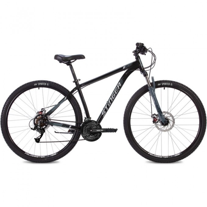 Горный велосипед STINGER ELEMENT STD SE 29" чёрный с рамой 20" 29AHD.ELEMSTD.20BK22 Горный велосипед STINGER ELEMENT STD SE 29" чёрный с рамой 20" 29AHD.ELEMSTD.20BK22