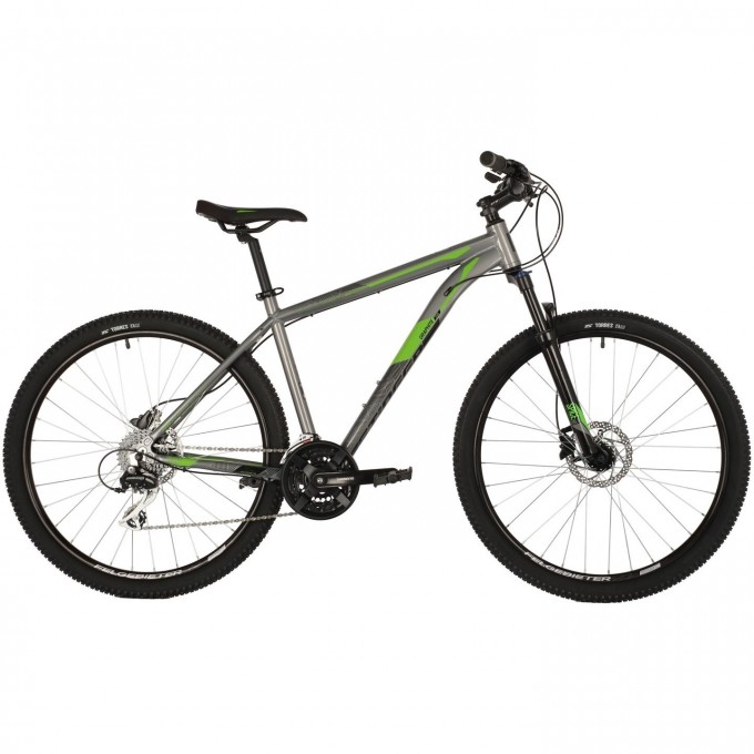 Горный велосипед STINGER GRAPHITE EVO 27" серый с рамой 16" 27AHD.GRAPHEVO.16GR1 Горный велосипед STINGER GRAPHITE EVO 27" серый с рамой 16" 27AHD.GRAPHEVO.16GR1