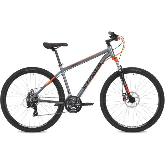 Горный велосипед STINGER GRAPHITE STD 27" серый с рамой 18" 27AHD.GRAPHSTD.18GR9 Горный велосипед STINGER GRAPHITE STD 27" серый с рамой 18" 27AHD.GRAPHSTD.18GR9
