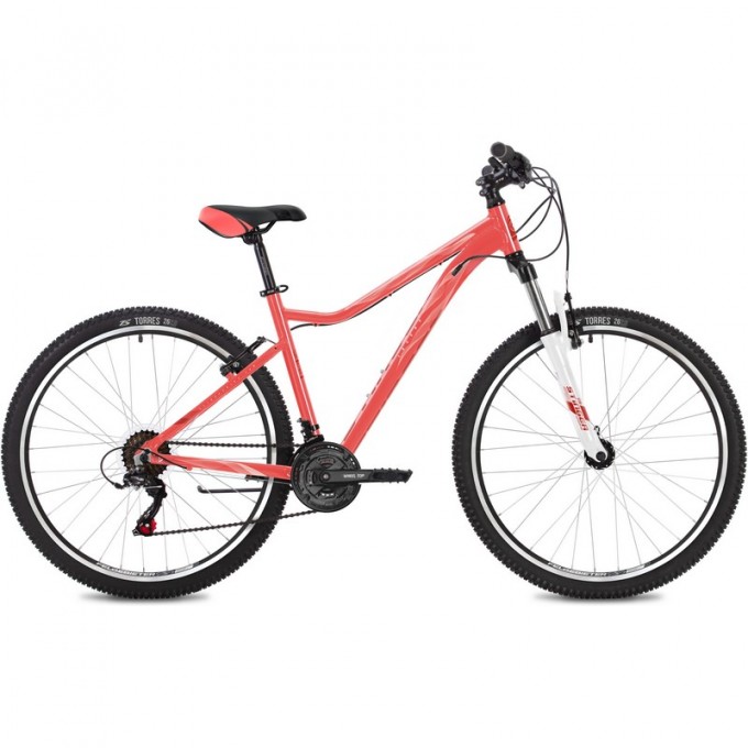 Горный велосипед STINGER LAGUNA STD 26" розовый с рамой 15" 26AHV.LAGUSTD.15PK2 Горный велосипед STINGER LAGUNA STD 26" розовый с рамой 15" 26AHV.LAGUSTD.15PK2