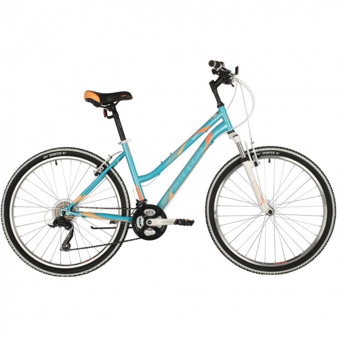 Горный велосипед STINGER LATINA 26" синий с рамой 19" 26SHV.LATINA.19BL10 Горный велосипед STINGER LATINA 26" синий с рамой 19" 26SHV.LATINA.19BL10
