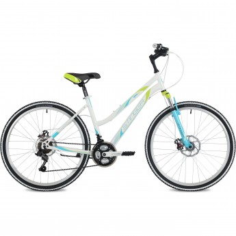 Горный велосипед STINGER LATINA D 26" белый с рамой 15" 26SHD.LATINAD.15WH10