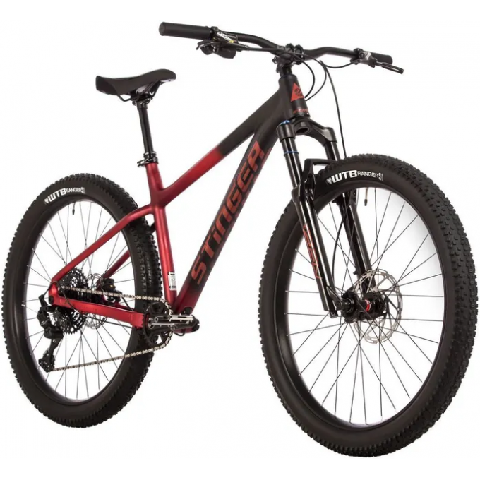 Горный велосипед STINGER QUEST STD 27.5" красный, размер MD 27AHD.QUESTSTD.MDRD3 Горный велосипед STINGER QUEST STD 27.5" красный, размер MD 27AHD.QUESTSTD.MDRD3