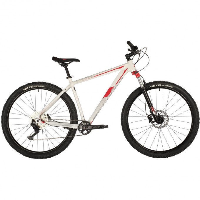 Горный велосипед STINGER RELOAD EVO 29" белый-красный с рамой 18" 29AHD.RELOEVO.18WH1 Горный велосипед STINGER RELOAD EVO 29" белый-красный с рамой 18" 29AHD.RELOEVO.18WH1
