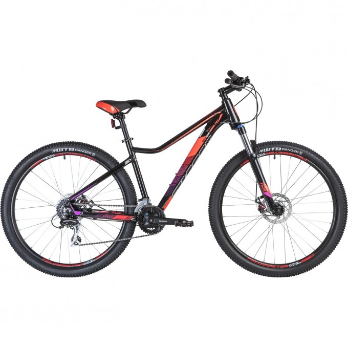 Горный велосипед STINGER SIENA STD 27" черный с рамой 15" 27AHD.SIENASTD.15BK0 Горный велосипед STINGER SIENA STD 27" черный с рамой 15" 27AHD.SIENASTD.15BK0