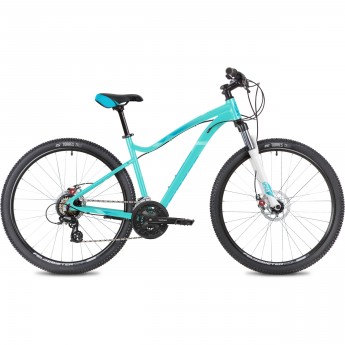 Горный велосипед STINGER VEGA STD 27" голубой с рамой 15" 27AHD.VEGASTD.15GN1