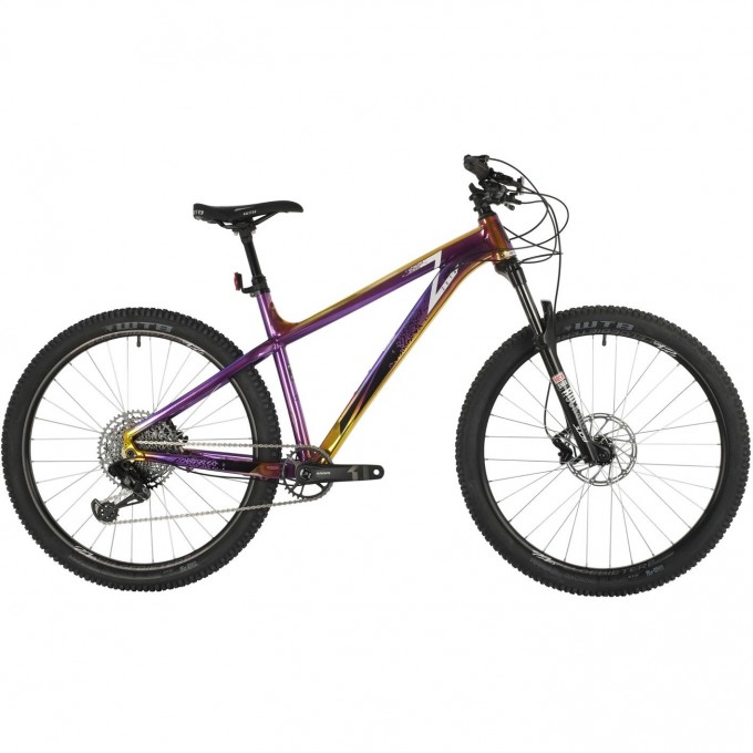 Горный велосипед STINGER ZETA PRO 27" фиолетовый с рамой 16" 27AHD.ZETAPRO.16OS1 Горный велосипед STINGER ZETA PRO 27" фиолетовый с рамой 16" 27AHD.ZETAPRO.16OS1