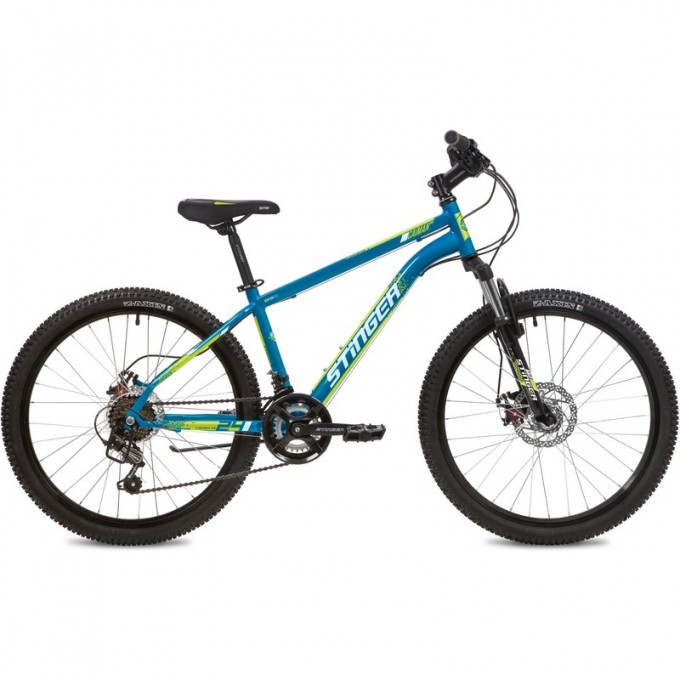 Подростковый велосипед STINGER CAIMAN D 24" синий с рамой 12" 24SHD.CAIMAND.12BL2 Подростковый велосипед STINGER CAIMAN D 24" синий с рамой 12" 24SHD.CAIMAND.12BL2
