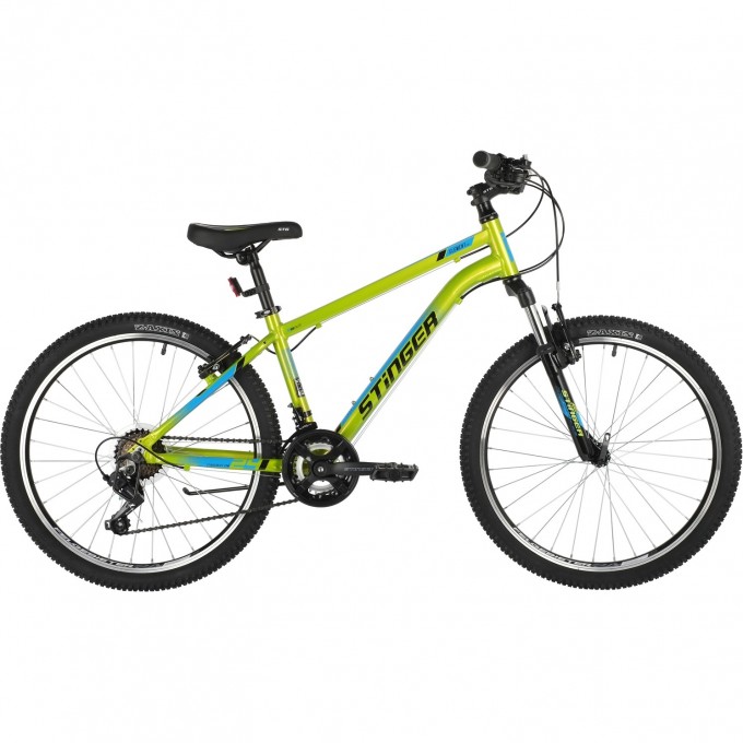 Подростковый велосипед STINGER ELEMENT STD зеленый с рамой 12" 24AHV.ELEMSTD.12GN1 Подростковый велосипед STINGER ELEMENT STD зеленый с рамой 12" 24AHV.ELEMSTD.12GN1