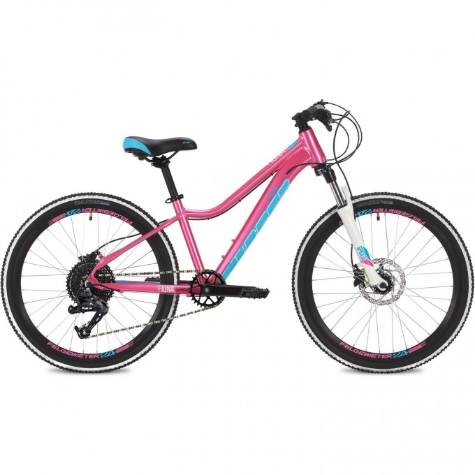 Подростковый велосипед STINGER FIONA PRO 24" розовый с рамой 12" 24AHD.FIONAPRO.12PK1 Подростковый велосипед STINGER FIONA PRO 24" розовый с рамой 12" 24AHD.FIONAPRO.12PK1
