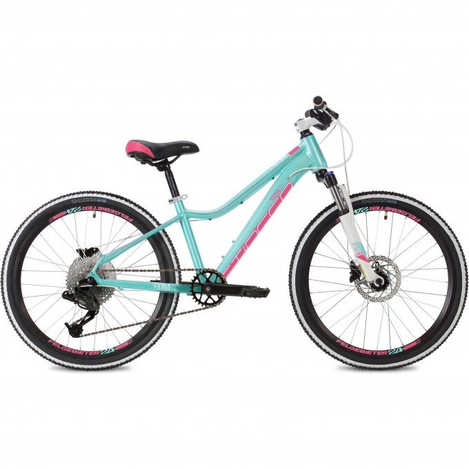 Подростковый велосипед STINGER FIONA STD 24" синий с рамой 12" 24AHD.FIONASTD.12GN1 Подростковый велосипед STINGER FIONA STD 24" синий с рамой 12" 24AHD.FIONASTD.12GN1