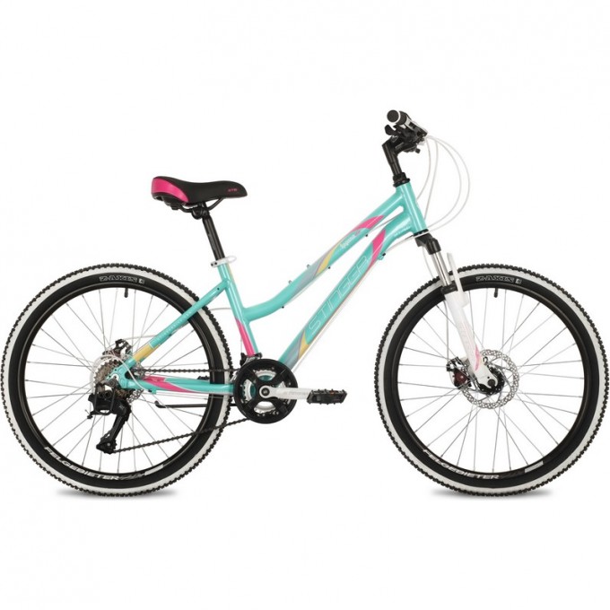 Подростковый велосипед STINGER LAGUNA D 24" зелёный с рамой 14" 24AHD.LAGUNAD.14GN2 Подростковый велосипед STINGER LAGUNA D 24" зелёный с рамой 14" 24AHD.LAGUNAD.14GN2