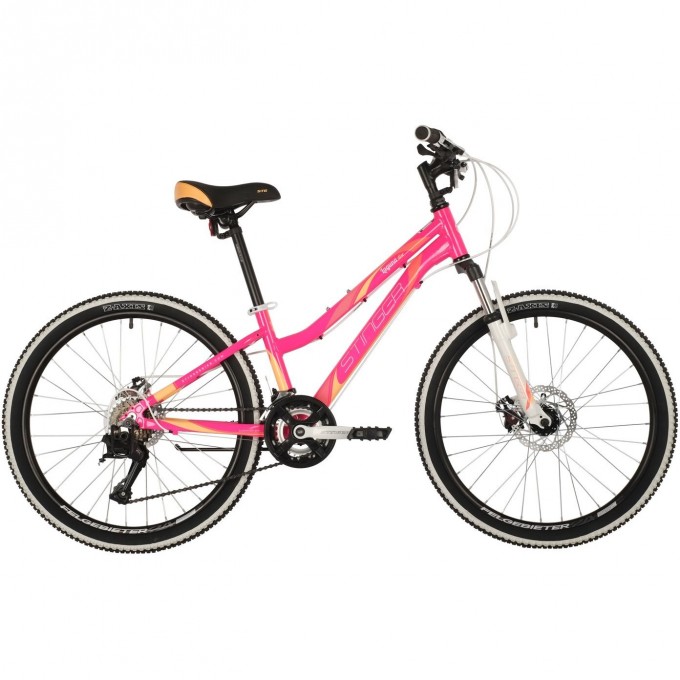 Подростковый велосипед STINGER LAGUNA D розовый с рамой 12" 24AHD.LAGUNAD.12PK10 Подростковый велосипед STINGER LAGUNA D розовый с рамой 12" 24AHD.LAGUNAD.12PK10
