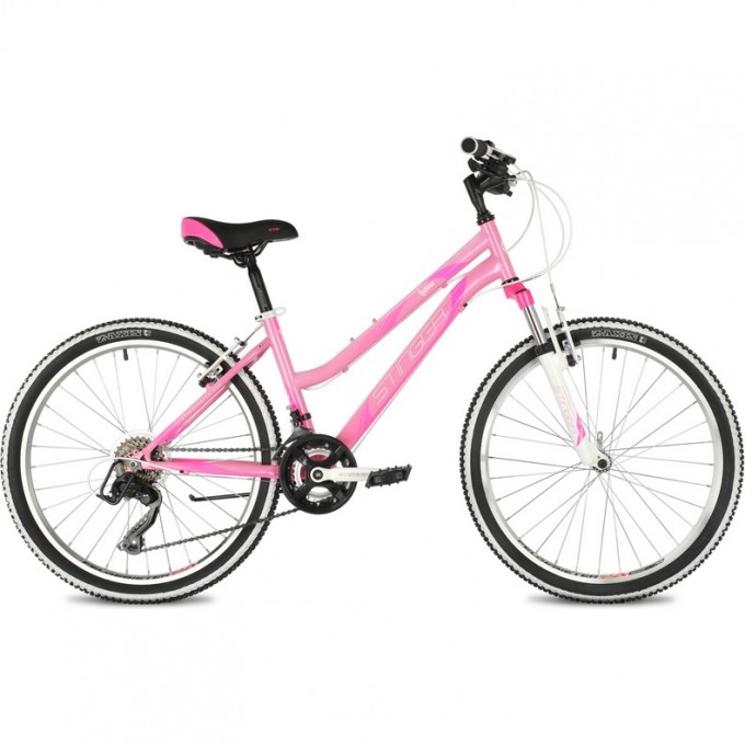 Подростковый велосипед STINGER LATINA 24" розовый с рамой 12" 24SHV.LATINA.12PK2 Подростковый велосипед STINGER LATINA 24" розовый с рамой 12" 24SHV.LATINA.12PK2