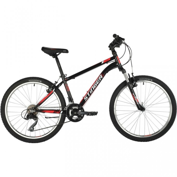 Велосипед STINGER 24" CAIMAN черный, сталь, размер 14" 24SHD.CAIMAND.14BK2- Велосипед STINGER 24" CAIMAN черный, сталь, размер 14" 24SHD.CAIMAND.14BK2-