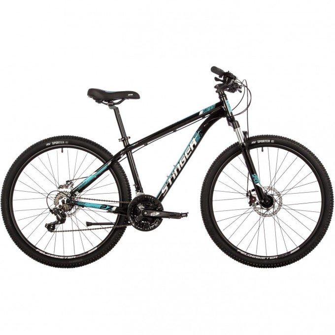 Велосипед STINGER 27.5" ELEMENT EVO черный, алюминий, размер 20" 27AHD.ELEMEVO.20BK3 Велосипед STINGER 27.5" ELEMENT EVO черный, алюминий, размер 20" 27AHD.ELEMEVO.20BK3