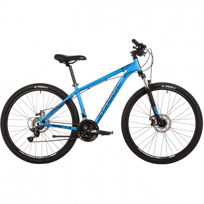Велосипед STINGER 27.5" ELEMENT EVO синий, алюминий, размер 20" 27AHD.ELEMEVO.20BL3 Велосипед STINGER 27.5" ELEMENT EVO синий, алюминий, размер 20" 27AHD.ELEMEVO.20BL3