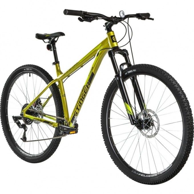 Велосипед STINGER 27.5" PYTHON STD зеленый, алюминий, размер 16" 27AHD.PYTHSTD.16GN4 Велосипед STINGER 27.5" PYTHON STD зеленый, алюминий, размер 16" 27AHD.PYTHSTD.16GN4