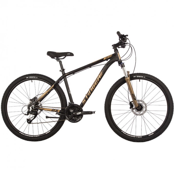 Велосипед STINGER 29" ELEMENT EVO золотистый, алюминий, размер 22" 29AHD.ELEMEVO.22GD4 Велосипед STINGER 29" ELEMENT EVO золотистый, алюминий, размер 22" 29AHD.ELEMEVO.22GD4