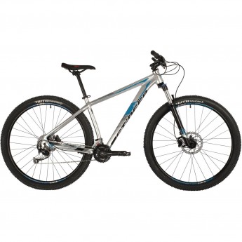 Велосипед STINGER 29" RELOAD STD серебристый, алюминий, размер 18"